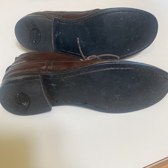 Leather Chukka boots - Picture 3 of 3